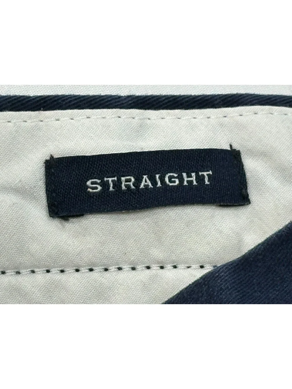 J Crew Flex Straight Fit Flat Front Chinos Blue Mens 34/32